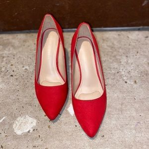 Red, Kelly & Katie heels